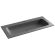 Раковина Ceramicanova Грация (Grace) CN7013MDH 101 см тёмный антрацит матовый
