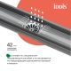 Душевой лоток IDDIS Перфекс (Perfex) 975B6GM20DZ 60 см графит матовый