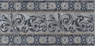 Керамогранит Kerama Marazzi STG\C257\SG1504 Керамический декор 40,2x40,2x0,8 Бромли серый тёмный