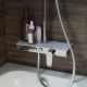 Душевая система с тропическим душем IDDIS Shelfy SHESB3Bi06 хром