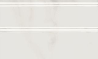 Плинтус Kerama Marazzi FMB009 Гран Пале белый глянцевый 25x15x1,5