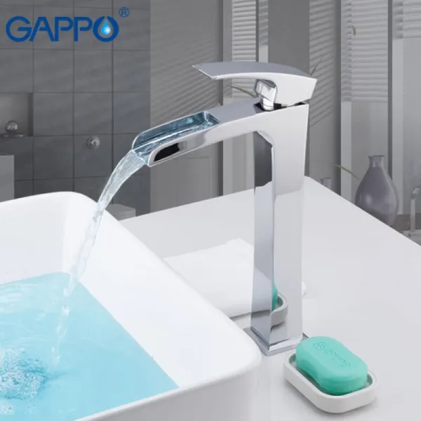 Смеситель для раковины Gappo G1007-21 хром Смеситель для раковины Gappo G1007-21 хром