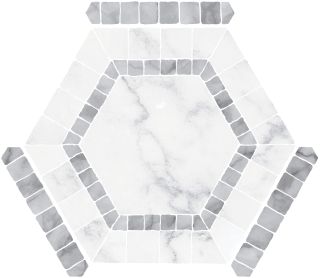 Керамогранит Monopole Ибица белый 71245, 22x25 (0,75)