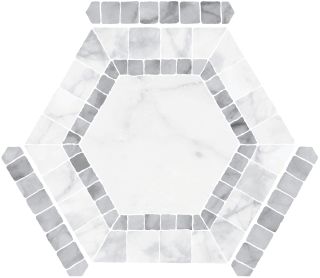Керамогранит Monopole Ибица белый 71245, 22x25 (0,75)
