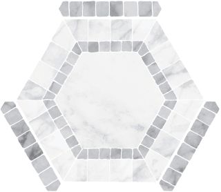 Керамогранит Monopole Ибица белый 71245, 22x25 (0,75)