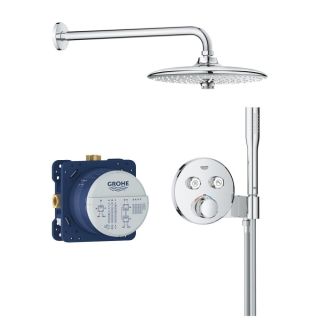Душевой комплект с термостатом Grohe Grontherm SmartControl 34867000 хром