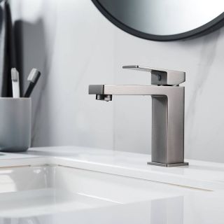 Смеситель для раковины Shevanik S9601T оружейная сталь Смеситель для раковины Shevanik S9601T оружейная сталь