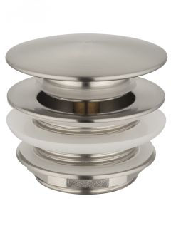 Донный клапан для раковины Wonzon & Woghand WW-SS105-BN без перелива, брашированный никель