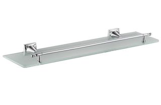 Полка стеклянная Haiba HB8507 хром Полка стеклянная Haiba HB8507 хром