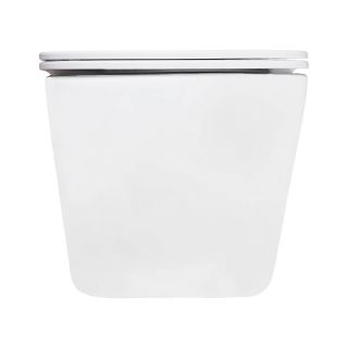 Унитаз подвесной Azario Aira AZ-5171T-WHT безободковый торнадо белый