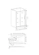 Душевое ограждение Good Door Idea WTW-120-C-CH 120*195 см профиль хром, стекло прозрачное