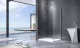 Душевое ограждение Good Door Idea WTW-130-C-CH 130*195 см профиль хром, стекло прозрачное