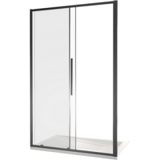 Душевое ограждение Good Door Idea WTW-130-C-B ИД00010 черный/прозрачное Душевое ограждение Good Door Idea WTW-130-C-B ИД00010 черный/прозрачное