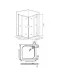 Душевое ограждение Good Door Idea CR-100-C-CH 100*100 профиль хром, стекло прозрачное
