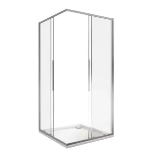 Душевое ограждение Good Door Idea CR-100-C-CH 100*100 профиль хром, стекло прозрачное