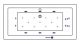 Гидромассажная ванна Whitecross Savia Duo 0103.170080.100.ULTRA.GL 170x80см Ultra золото