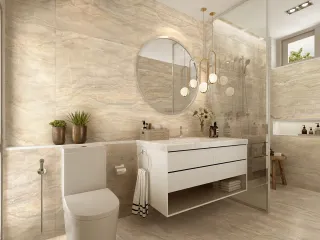 Керамогранит Idalgo Оникс коричневый ID9075b053LLR Soft Polish 60x120