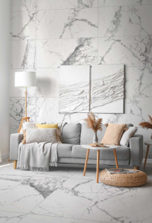 Керамогранит Idalgo Люссо серый ID9093b054LLR Soft Polish 120x60