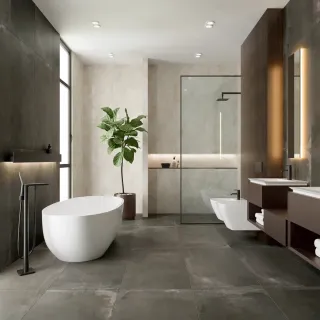 Керамогранит Idalgo Концепта селикато тёмный ID9094E102MR Matt 60x60 см