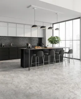 Керамогранит Idalgo Доломити такко светлый, структурный ID9095b109SR 120x60