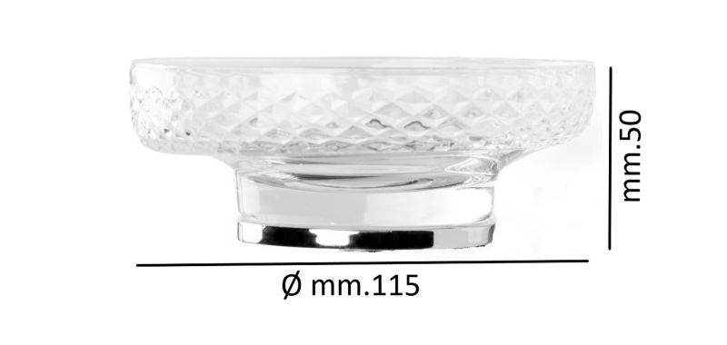Мыльница Boheme Aura 10251-CR хром Мыльница Boheme Aura 10251-CR хром