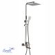 Душевая стойка Ceruttispa Rufino BN CT12109 никель матовый