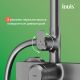 Душевая стойка IDDIS Паркер (Parker) PARGM3Fi06 графит матовый