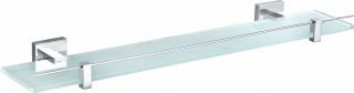 Стеклянная полка для ванной Wonzon & Woghand Polo WW-8927 хром Стеклянная полка для ванной Wonzon & Woghand Polo WW-8927 хром