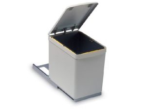 Система сортировки мусора Alveus ALBIO 1090331 10 1X16 L серый пластик
