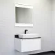 Тумба с раковиной Comforty Марсель 00-00013396 75 см Белая матовая
