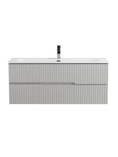 Тумба под раковину Cezares Дуэт (Duet) DUET-N-1200-2C-SO-GPR-P 120 см серый жемчужный
