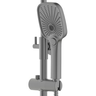 Душевая стойка Azario Escaro AZ-K2374GR графит