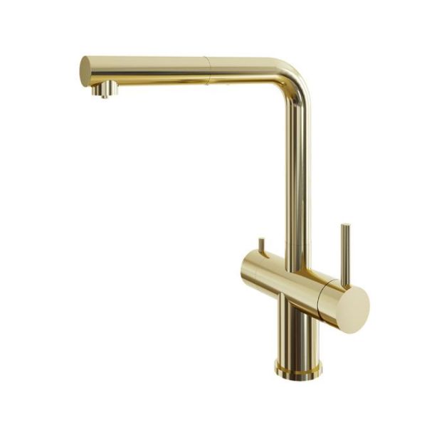 Смеситель для кухни Grandex Aqua Handy-P 9020961 золото