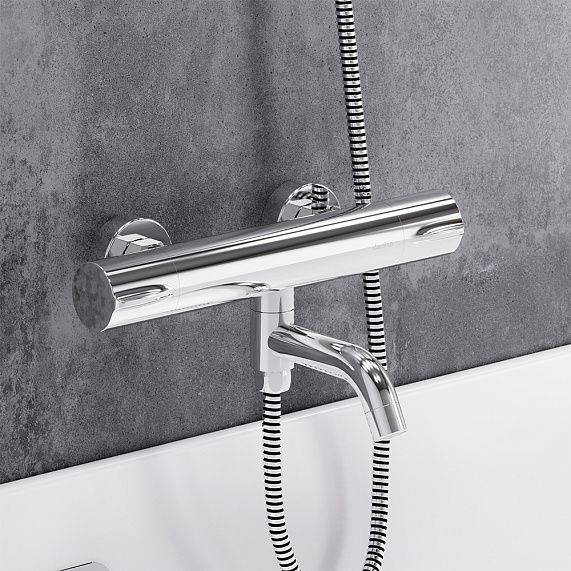 Смеситель для ванны и душа Damixa Scandinavian Pure 363000000 хром