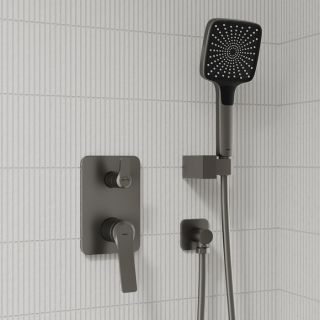 Душевой комплект IDDIS Паркер (Parker) PARGM02i67 графит матовый