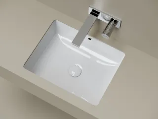 Раковина встраиваемая снизу Ceramicanova Эра (Era) CN7033 50 см белый