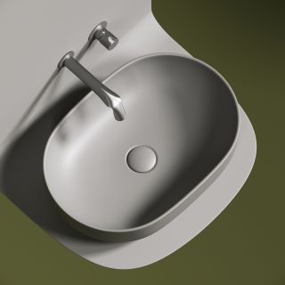 Раковина Ceramica Nova Element CN6047MH 60см антрацит матовый Раковина Ceramica Nova Element CN6047MH 60см антрацит матовый