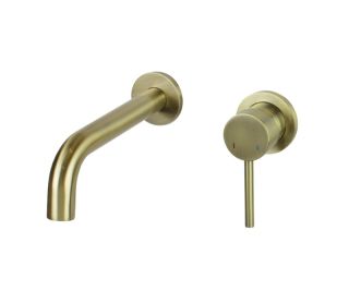 Смеситель для раковины настенный Bronze de Luxe SCANDI 14511BR, бронза Смеситель для раковины настенный Bronze de Luxe SCANDI 14511BR, бронза