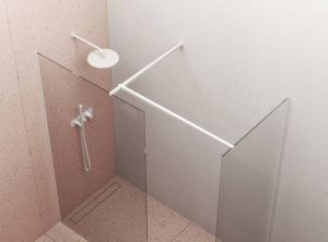 Душевая перегородка Ravak Walk-In Wall 120 GW9WG0E00Z1 профиль белый стекло Transparent