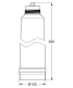 Фильтр для Grohe Eurostyle 40412001 Blue и Red L-Size 2500 л