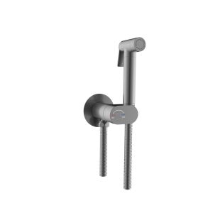 Гигиенический душ со смесителем RGW SP-213Gr 581408213-11 брашированный серый