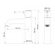 Смеситель для раковины Wonzon & Woghand Tor WW-88018073-MB чёрный матовый