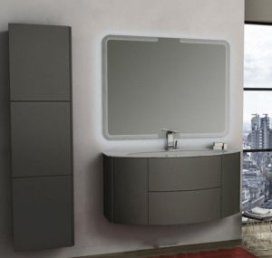 Шкаф-колонна Cezares 45x170 Grigio talpa opaco Moderno 53131