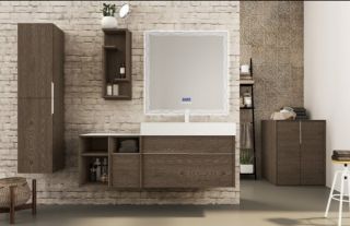 Полка подвесная Cezares 30x75 Frassino scuro Space 55048 Полка подвесная Cezares 30x75 Frassino scuro Space 55048