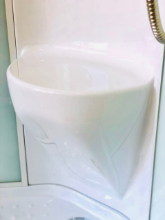 Душевая кабина Royal Bath HK стекло белое/матовое 90x90см RB90HK7-WC