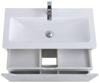 Тумба под раковину BelBagno Etna-M 80см Bianco Lucido ETNA-M-800/380-1C-SO-BL