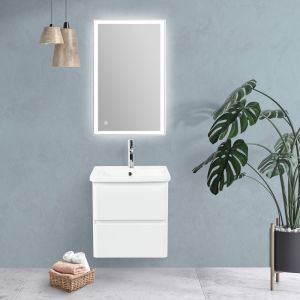 Belbagno ALBANO-CER-500-2C-SO-BL тумба под раковину белая