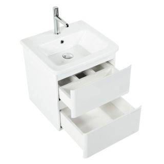 Belbagno ALBANO-CER-500-2C-SO-BL тумба под раковину белая Belbagno ALBANO-CER-500-2C-SO-BL тумба под раковину белая
