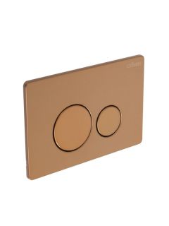 Кнопка смыва Cezares Релакс 2 (Relax 2) CZR-310R-BR брашированное розовое золото