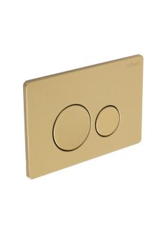 Кнопка смыва Cezares Релакс 2 (Relax 2) CZR-310R-BORO брашированное золото